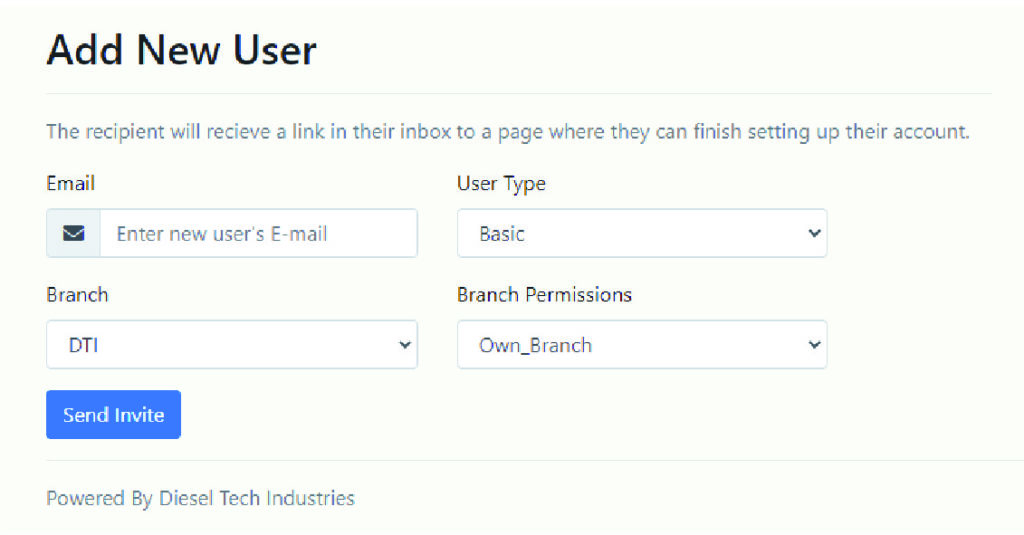 New User Registration ELD